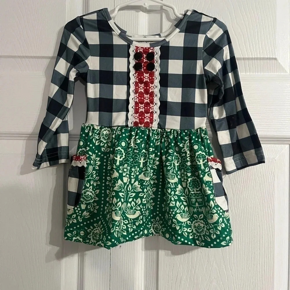 Marie Nicole 12-18 Christmas Dress